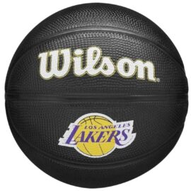 【THEAIRTOWN】 tag mini ball sk Basketbalová lopta Wilson Team Tribute Los Angeles Lakers