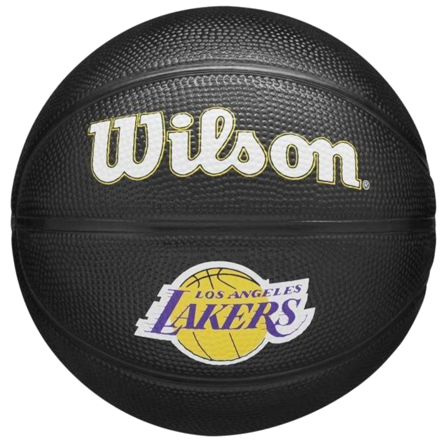 Basketbalová lopta Wilson Team Tribute Los Angeles Lakers Mini Ball WZ4017601XB – Obrázok 5