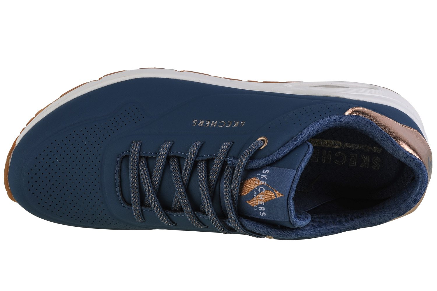 Obuv Skechers Uno-Shimmer Away 155196-NVY – Obrázok 3