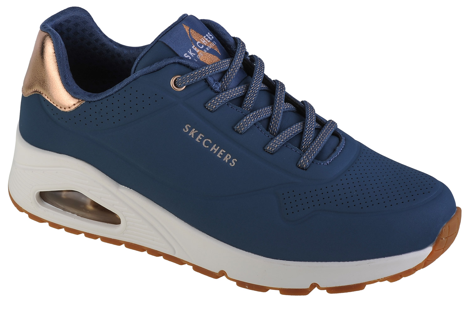 Obuv Skechers Uno-Shimmer Away 155196-NVY – Obrázok 5
