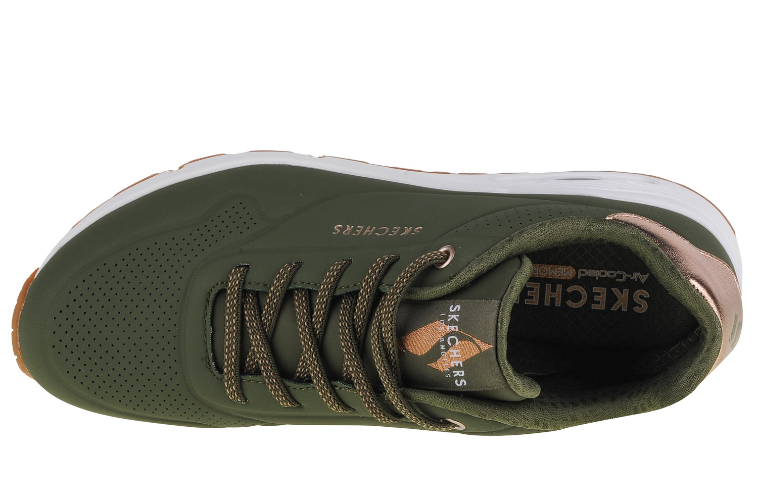 Obuv Skechers Uno-Shimmer Away 155196-OLV – Obrázok 3