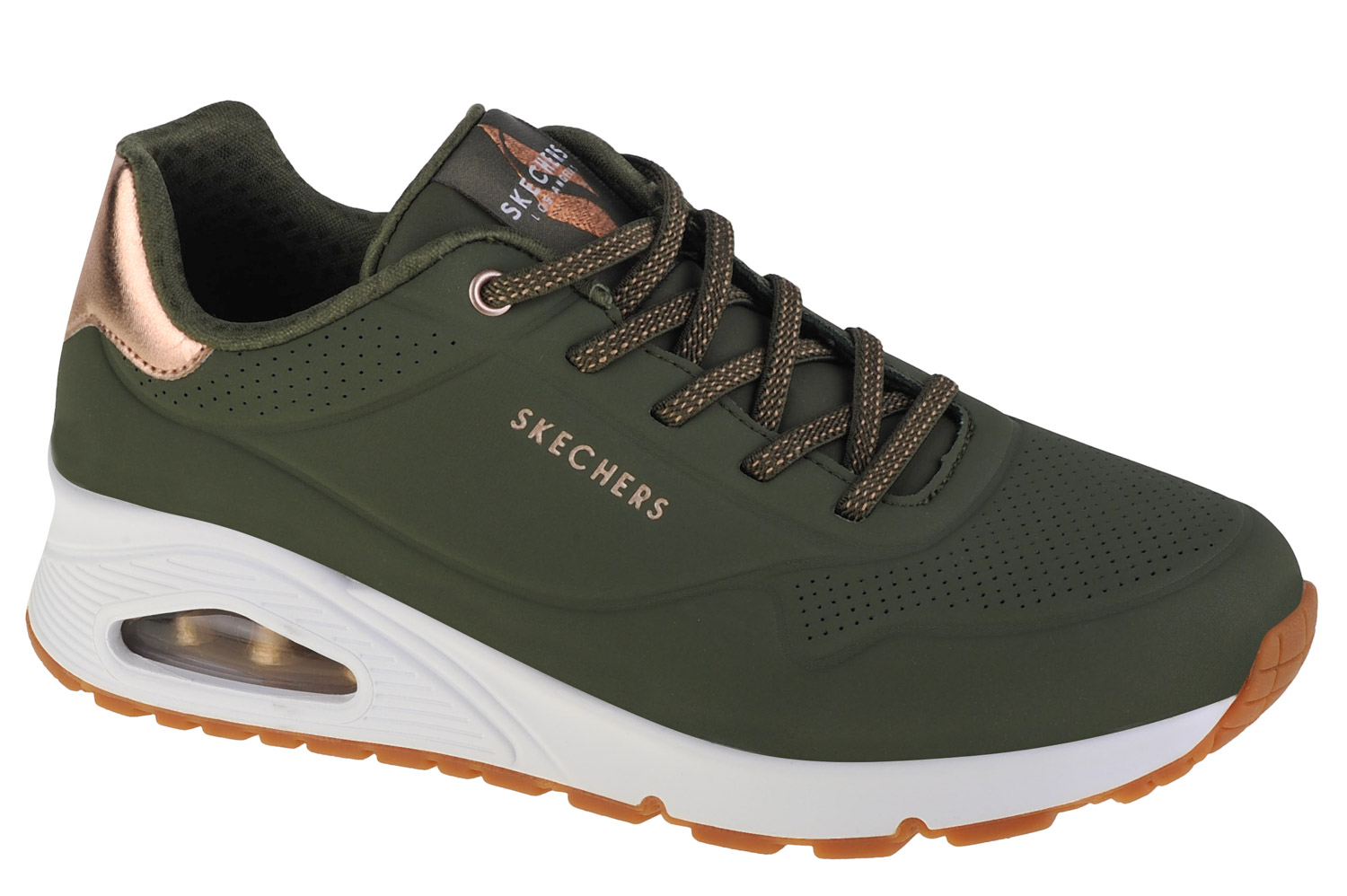 Obuv Skechers Uno-Shimmer Away 155196-OLV – Obrázok 5
