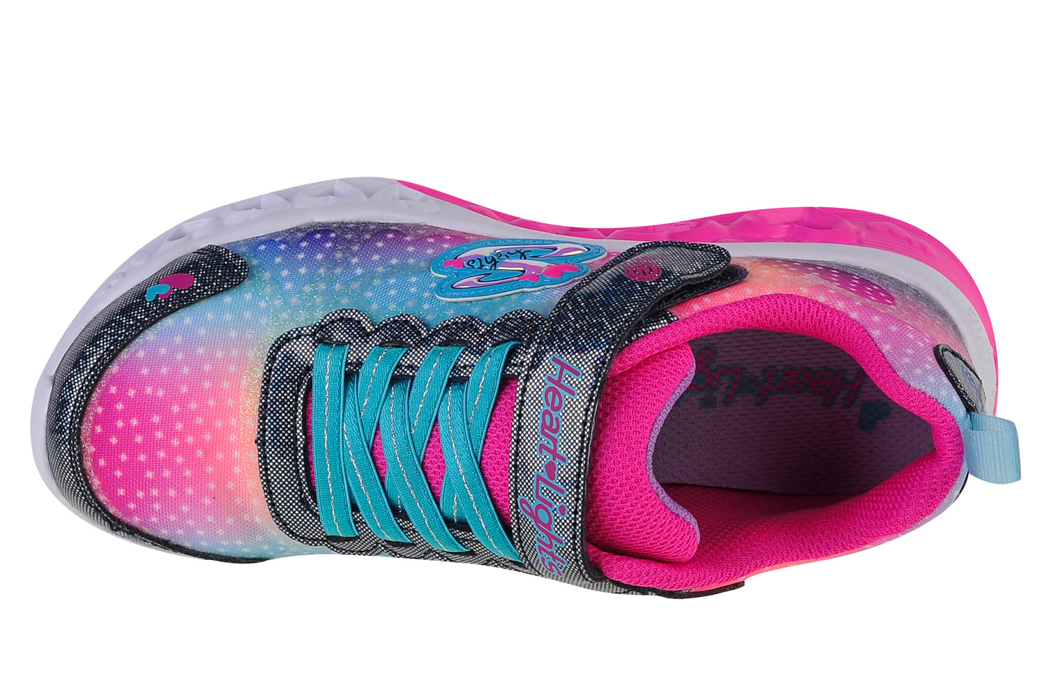Svetielkujúca obuv Skechers Flutter Heart Lights 302315L-NVMT – Obrázok 3