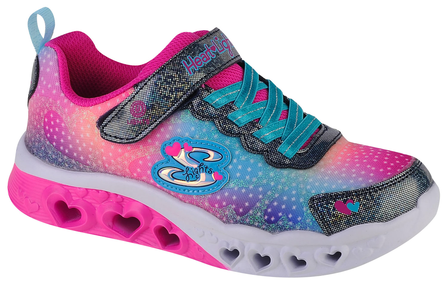 Svetielkujúca obuv Skechers Flutter Heart Lights 302315L-NVMT – Obrázok 5