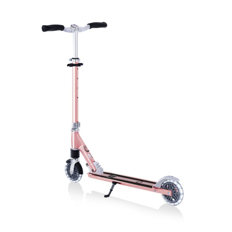 Kolobežka Globber Flow Element Comfort Lights Rose Gold 727-210 – Obrázok 2