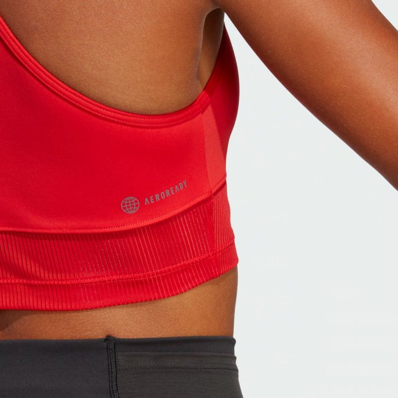 Tričko, top adidas Training Dance Crop Tielko W HS2331 – Obrázok 3