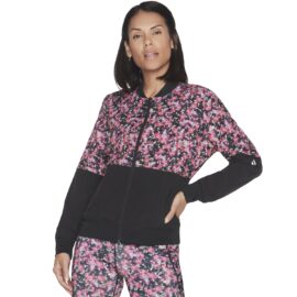 Skechers Fantasy Fields Reversible Bomber Jacket WJA314-BKRB