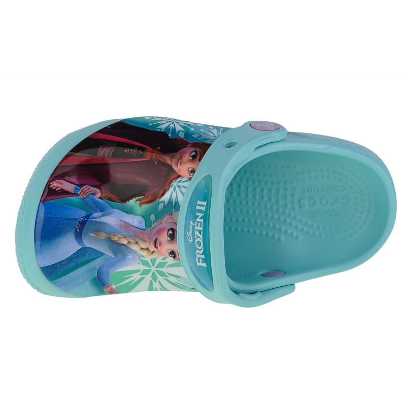 Detské šľapky Crocs FL Disney Frozen II T Clog Jr 206804-4O9 – Obrázok 3