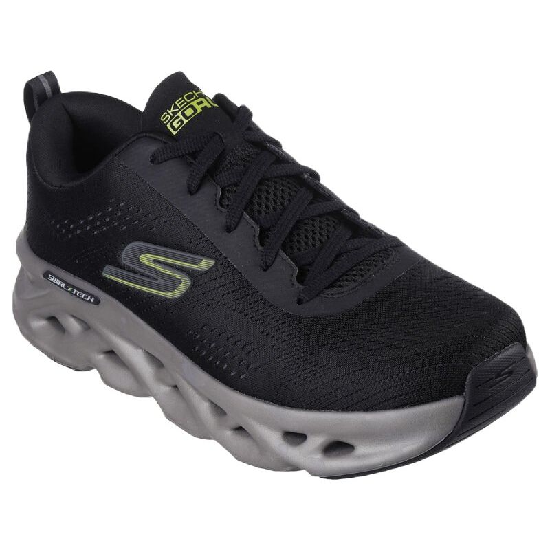 Obuv Skechers GO RUN Swirl Tech M 220303-BKLM – Obrázok 3