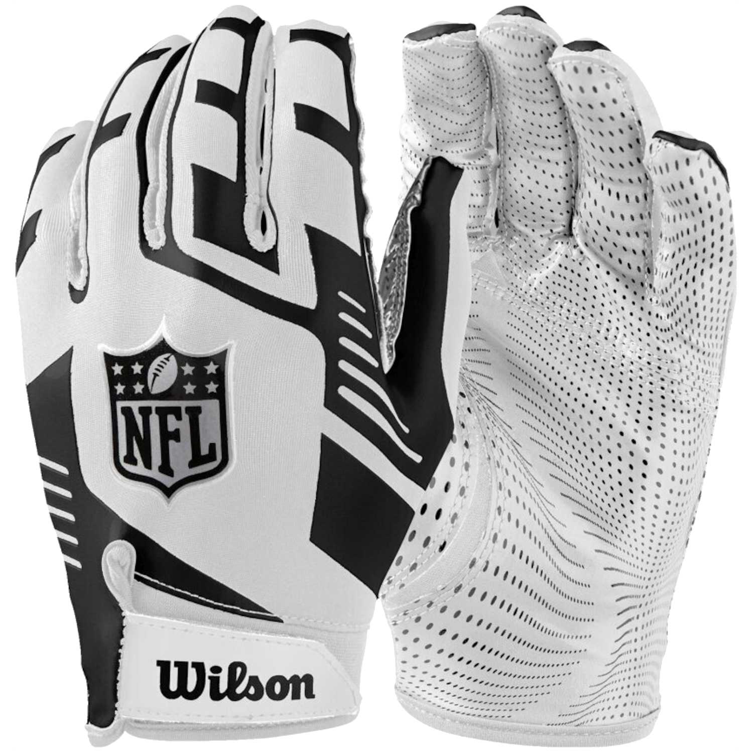 Rukavice Wilson NFL Stretch Fit Receivers Gloves WF6000802AD – Obrázok 4
