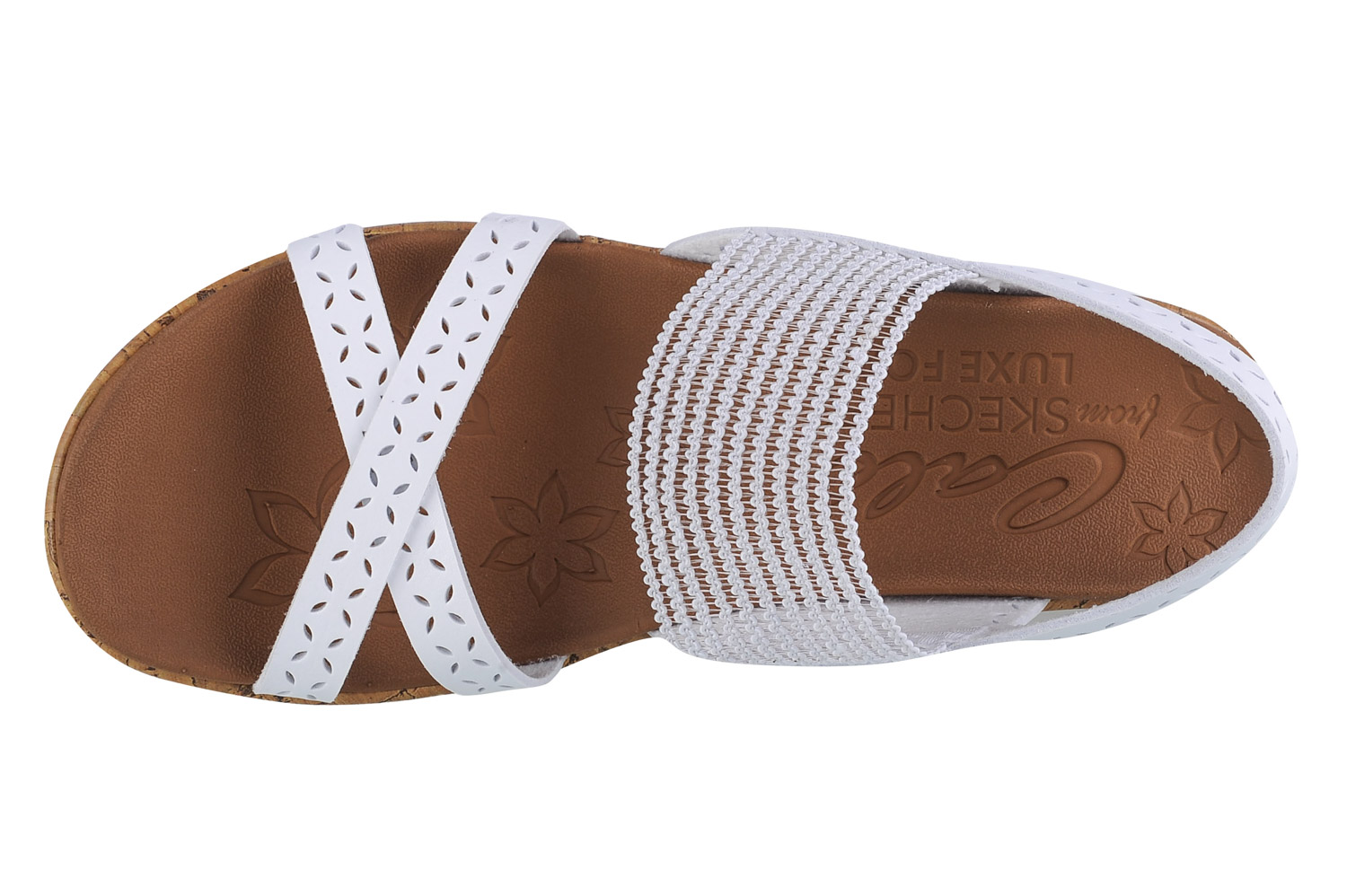 Sandále Skechers Beverlee - Boho Glow 119330-WHT – Obrázok 3