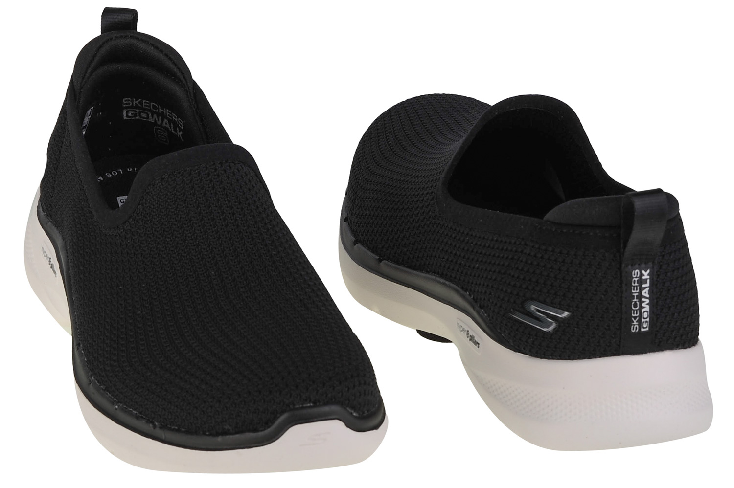 Obuv Skechers Go Walk 6 - Clear Virtue 124505-BKW – Obrázok 5