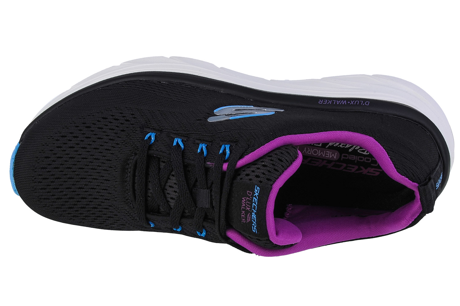 Obuv Skechers D'Lux Walker - Fresh Finesse 149368-BKPR – Obrázok 3