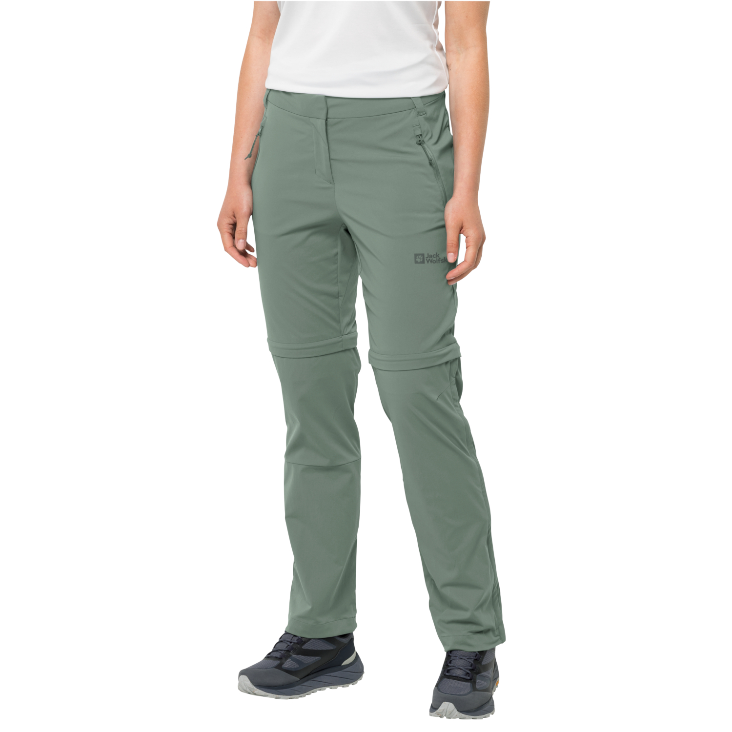 Turistické nohavice Jack Wolfskin Glastal Zip Off Pants W 1508151-4151 – Obrázok 2
