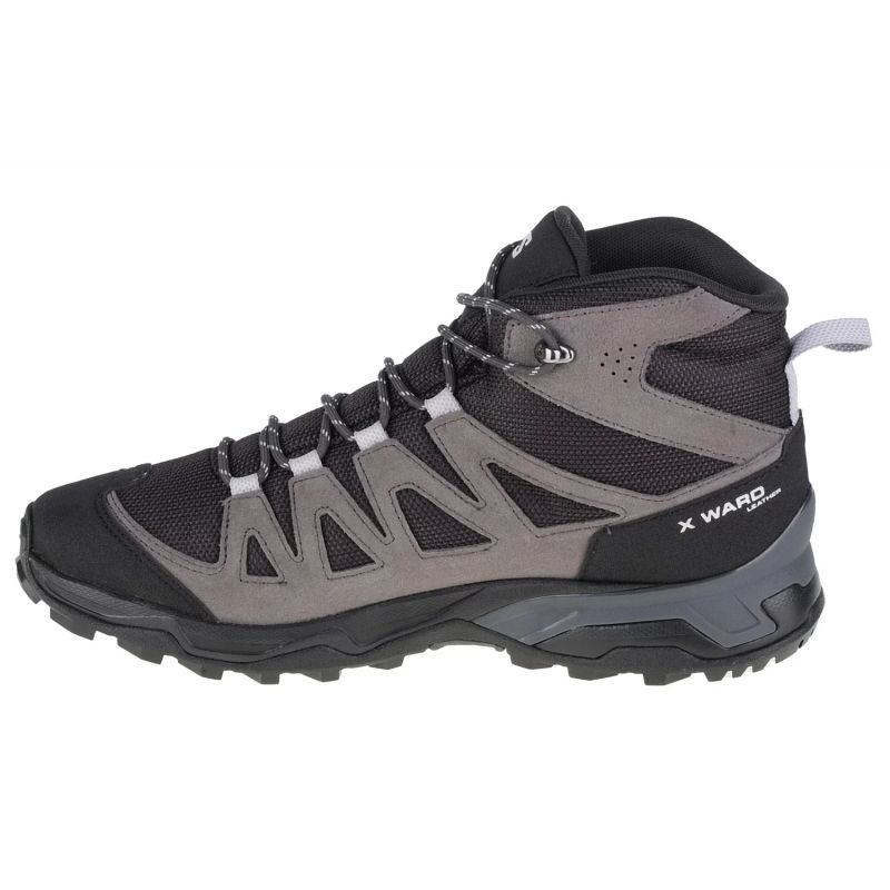 Turistické topánky Salomon X Ward Leather Mid GTX M 471817 – Obrázok 2
