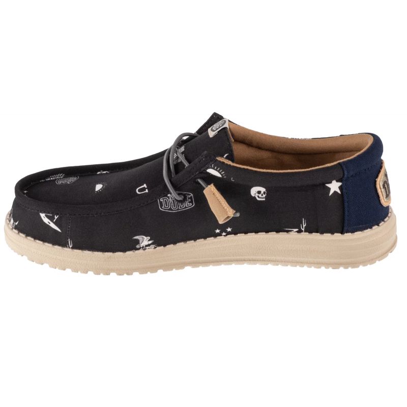 Obuv Hey Dude Wally Stars N Skulls Print M 41284-001 – Obrázok 2