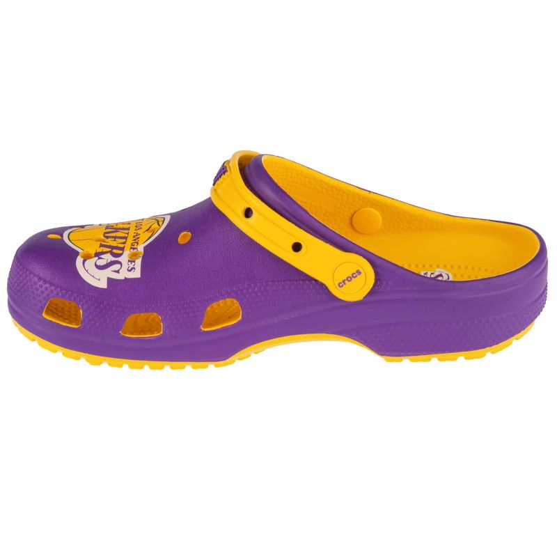Pánske šľapky Crocs Classic NBA LA Lakers Clog M 208650-75Y – Obrázok 2