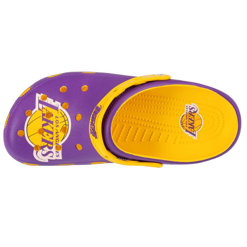 Pánske šľapky Crocs Classic NBA LA Lakers Clog M 208650-75Y – Obrázok 3
