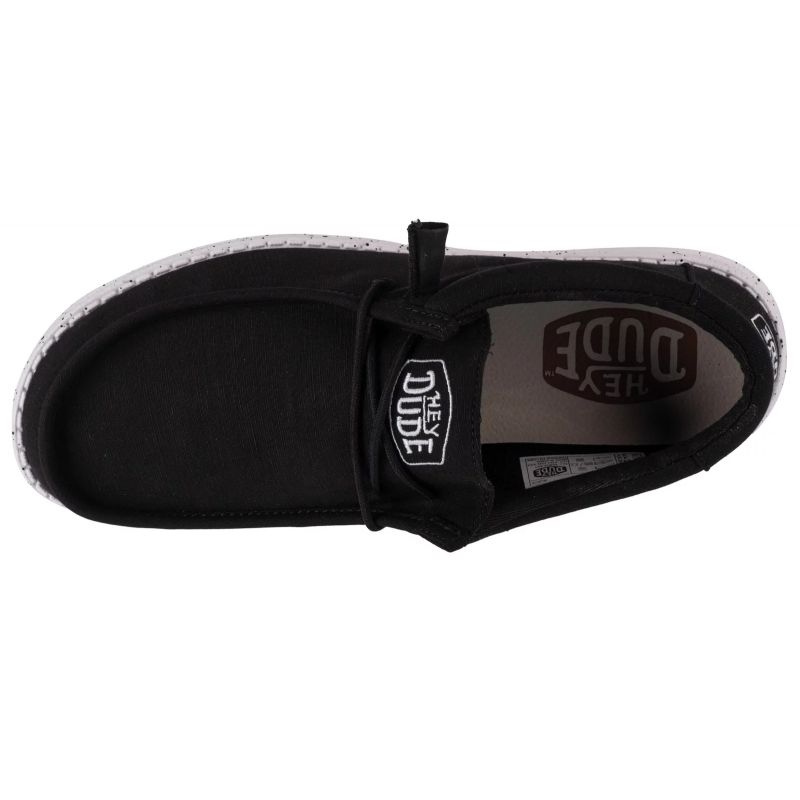 Obuv Hey Dude Wally Slub Canvas W 40009-001 – Obrázok 3