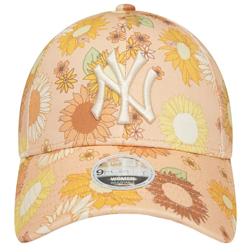 Dámska šiltovka New Era 9FORTY New York Yankees Floral All Over Print 60435003 – Obrázok 2